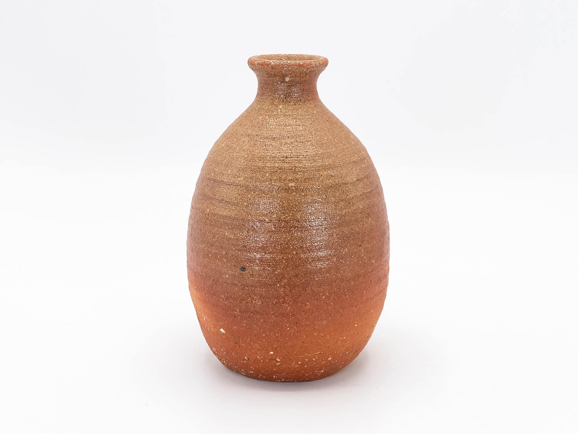 信楽焼 徳利・ぐい呑み2客セット 440ml(満水時) 陶器 田舎芸酒器