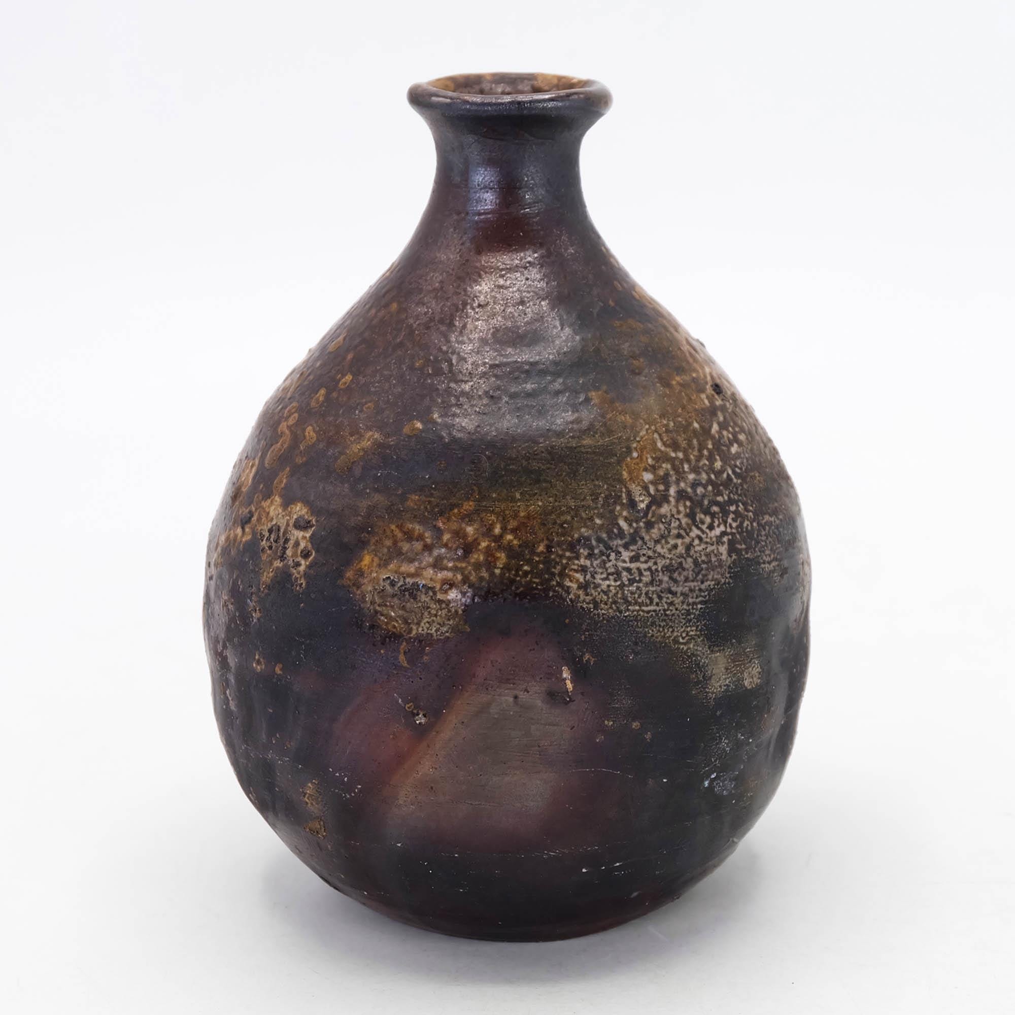 Japanese Sake Bottle Goma Bizen Ware Tokkuri, Nippon2you - Etsy