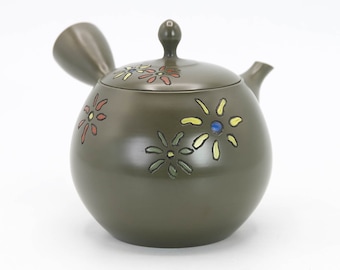 Kyusu Japanese Teapot 250ml Tokoname ware by Hiroyuki Kamimura Sekiryu kiln