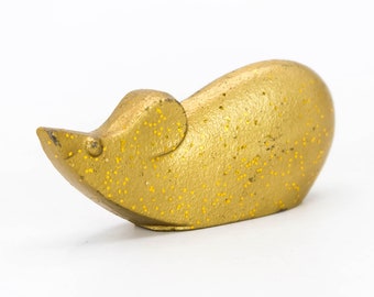 文珍鋳鉄文鎮 ネズミ柄 高岡銅器 書道道具 文鎮、Nippon2You - Etsy 日本