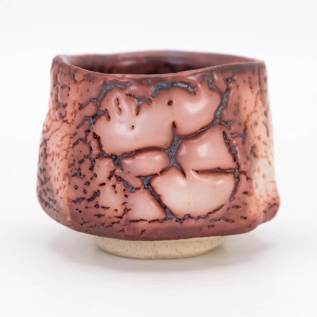 Japanese Sake Cup by Suzuki Tomio Murasaki Shino Guinomi - Etsy
