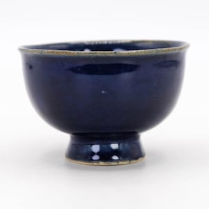 Japanese Tea cup 110ml Gosu Blue glaze Yunomi Teacup
