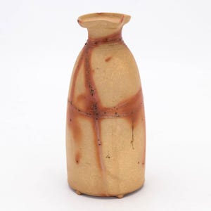 Japanese Pottery Sake bottle Hidasuki Bizen ware