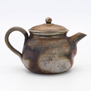 Ushirode Kyusu Teapot 150ml Sangiri Bizen ware by Yamamoto Soshu