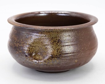 Kensui Waste-water container Bowl Slop basin by Toho Kimura Bizen ware Goma Chadogu Tea utensils, Nippon2You