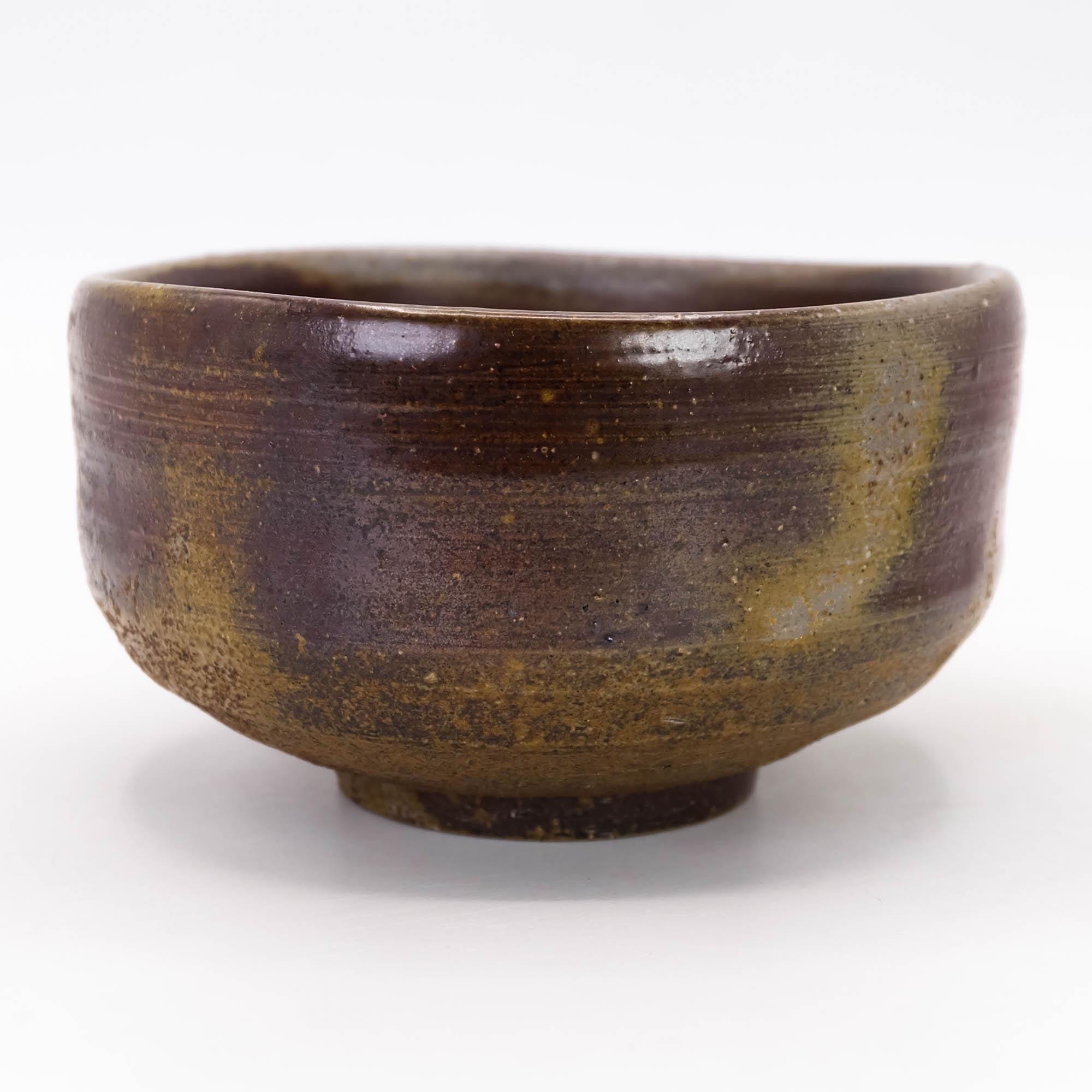Chawan Japanese Tea Bowl by Toho Kimura Bizen Ware Yohen