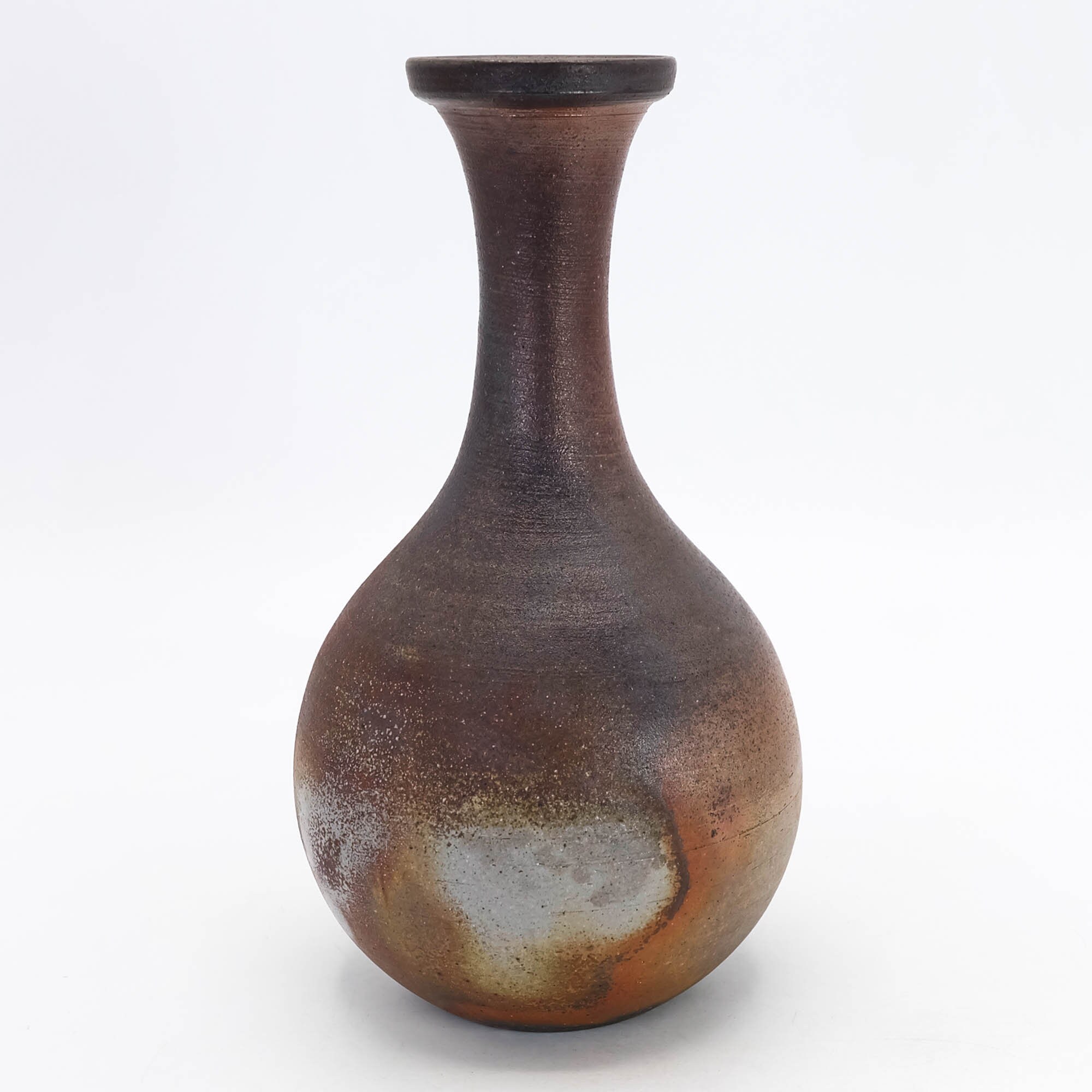 【備前焼 花入①】Bizen ware Flower vase ( 送料無料！) Bizen Pottery Flower Vase – Wide-Style Japanese Ikebana