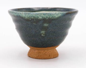 Japanese Tea cup 120ml Blue-Green glaze Agano ware Teacup Yunomi