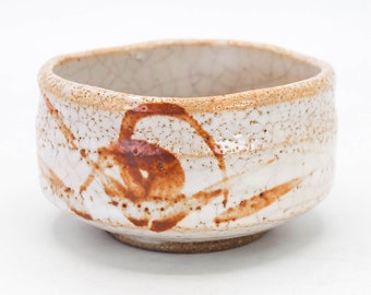 Chawan Tea bowl by Shuzan kiln Shino ware, Nippon2You