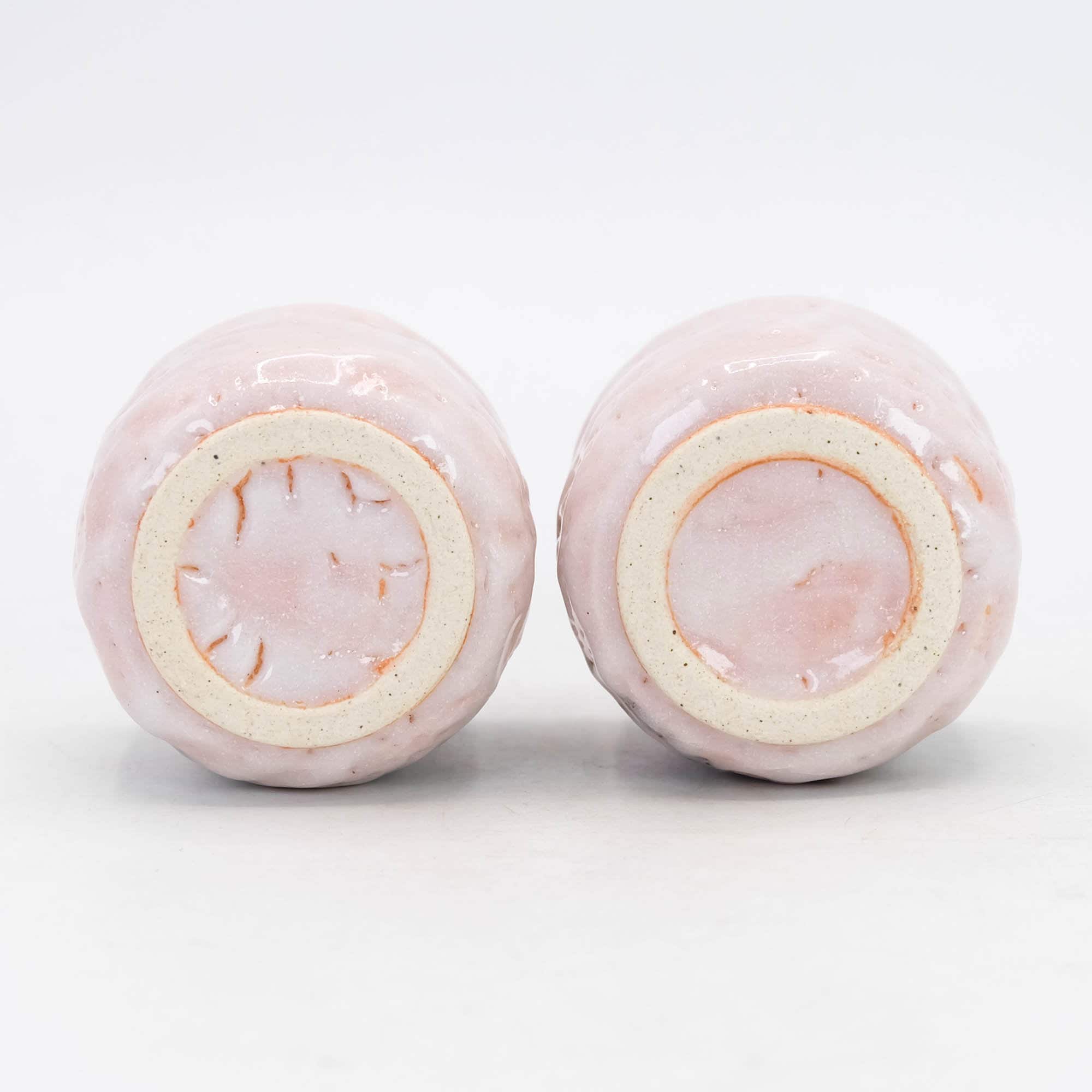 ヴィンテージ志野焼酒器セット：絵志野徳利とぐい呑み - Etsy 日本