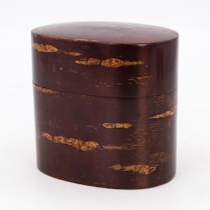 Chazutsu Cherry tree bark Tea caddy Sakura bark Tea caddies