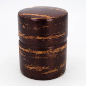 Chazutsu Cherry tree bark Tea caddy Sakura bark Tea caddies, Nippon2You