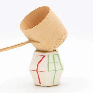 Futaoki Lid and Ladle rest Kyo ware Chanoyu Tea ceremony Utensils, Nippon2You