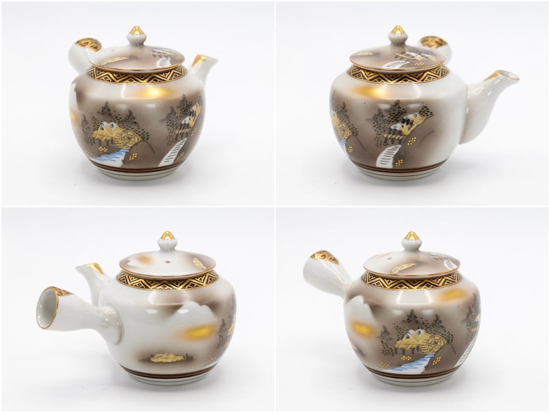 Kutani Eiho Tea Set - Thumbnail 5