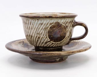 島岡達三作「益子湯呑」一対 - Etsy 日本