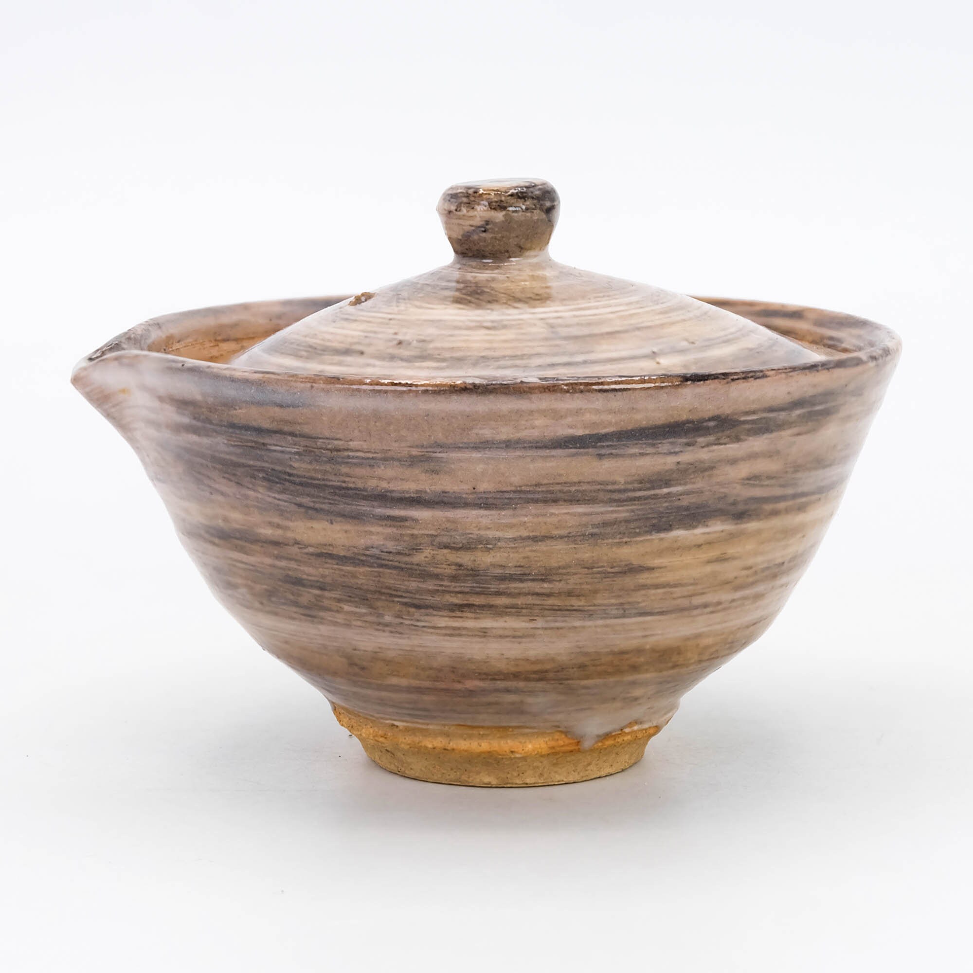 【極美品】kurunTokyoWaterproofLinenLamecloth Shiboridashi Teapot 80ml Kyo Ware Kyusu Hohin, Nippon2you
