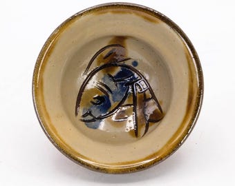 壺屋焼 魚文 ぐい呑み - Etsy 日本
