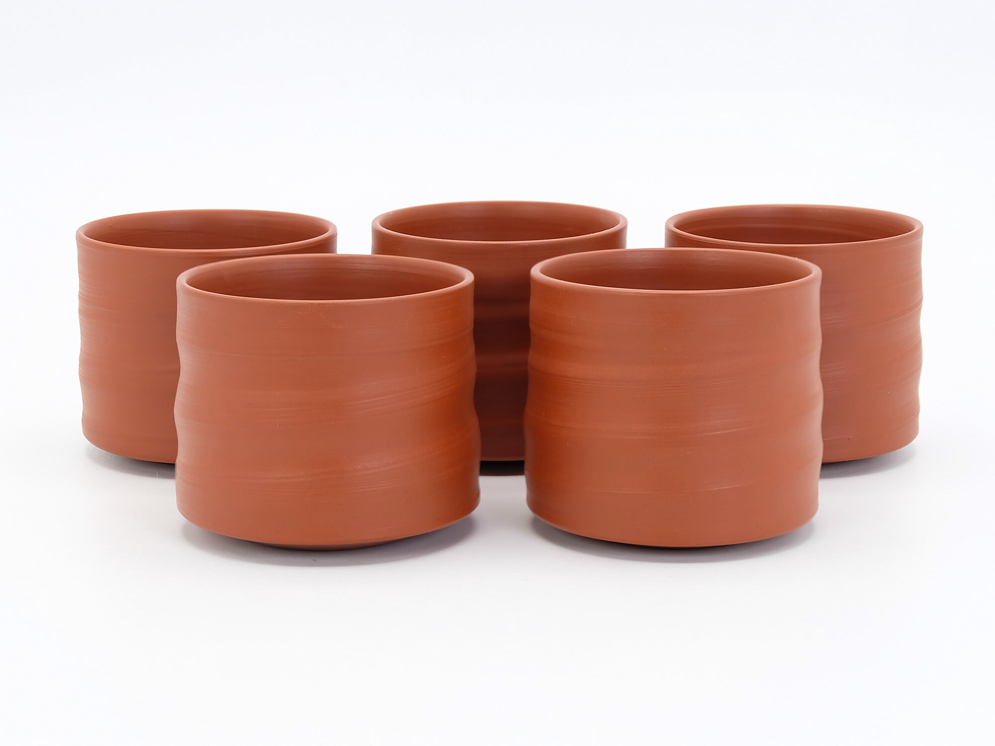 ヴィンテージ常滑焼茶器セット：朱泥赤土急須、湯呑 - Etsy 日本