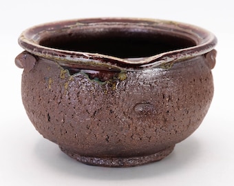 E0231 日本製陶器 茶道用 排水椀 建水 ヴィンテージ サイン入り - Etsy