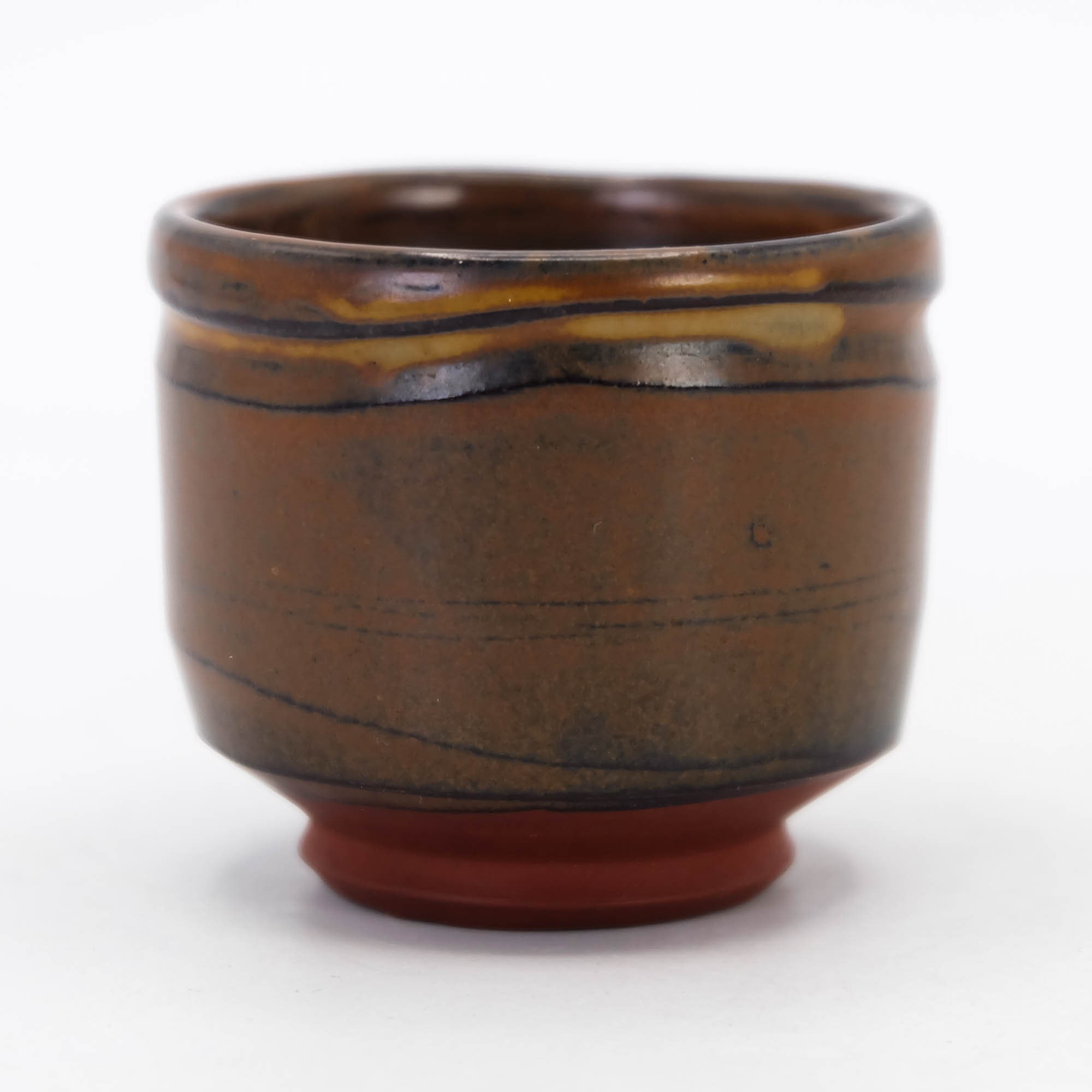 ぐい呑み 佐渡 赤土 茶釉 無名異焼 Nippon2You - Etsy 日本
