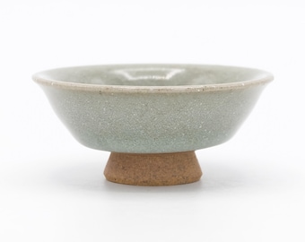 Sakazuki Sake cup Ice Crackle glaze Kyo ware Guinomi, Nippon2You