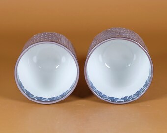 壹楽 造 祥瑞 皿 二客＆白地 捻り文 夫婦湯呑 セット 壹楽 造 祥瑞 皿 二客＆白地 捻り文 夫婦湯呑 セット - メルカリ