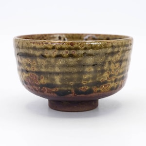 Chawan Tea bowl Ash glaze Kyo ware, Nippon2You