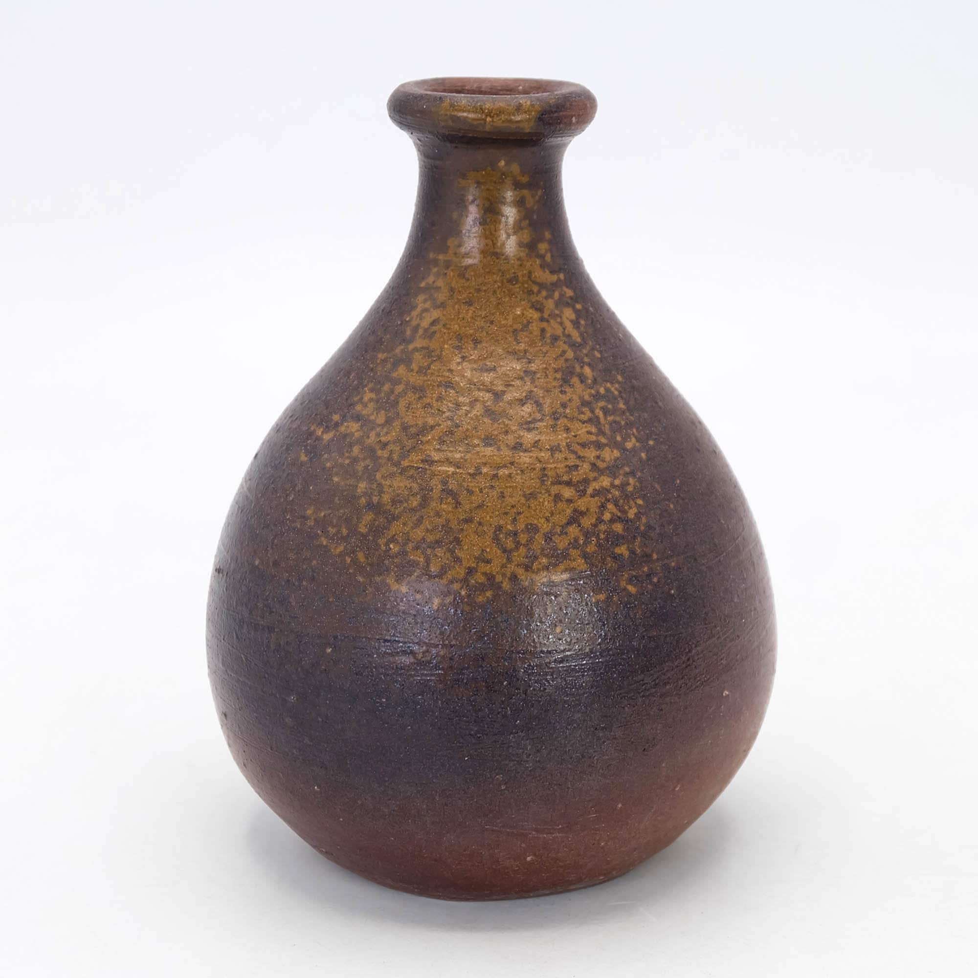 スペイン製 亀形ゼンマイ式呼び鈴BOJ EIBAR ESPANA Japanese Sake Bottle by Kaneshige Toyo Bizen Ware Goma Tokkuri