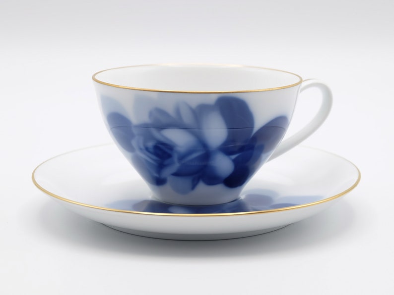 Okura Art China Cup and Saucer - Thumbnail 4