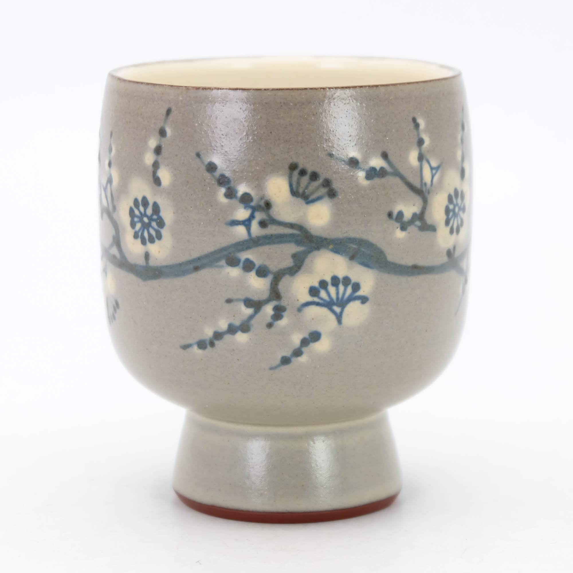 伊東積水 無名異焼 茶碗 佐渡赤土 桜湯呑 - Etsy 日本