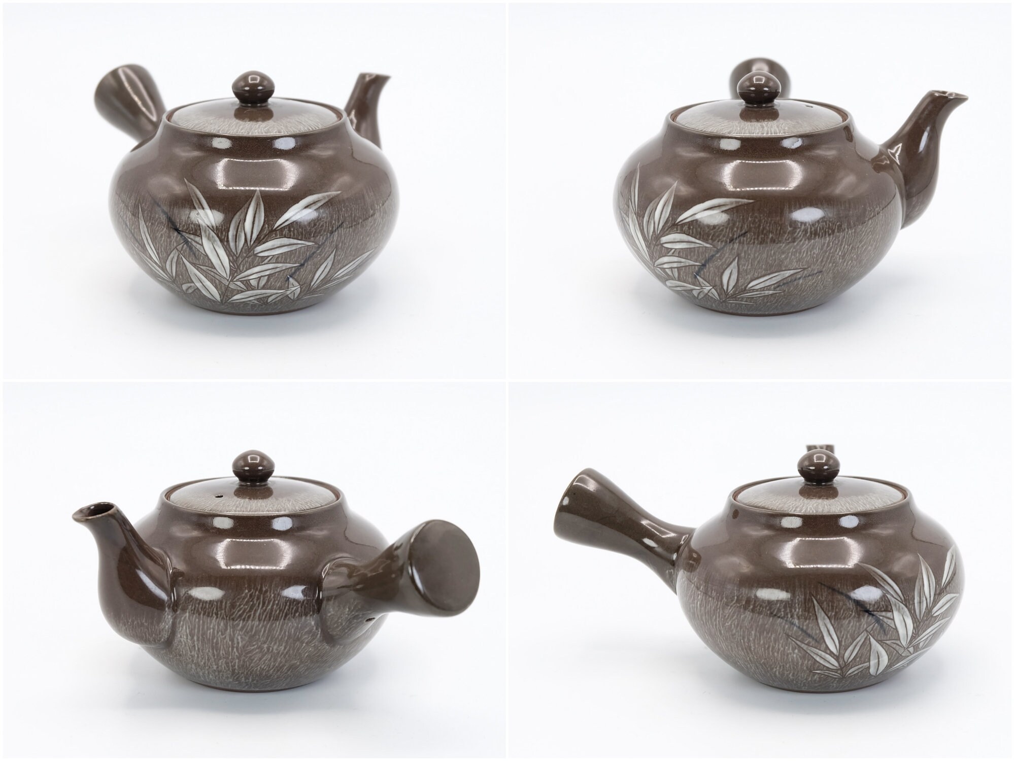 日本茶セット 200ml 現川焼 葦文急須 湯呑 湯冷まし - Etsy 日本