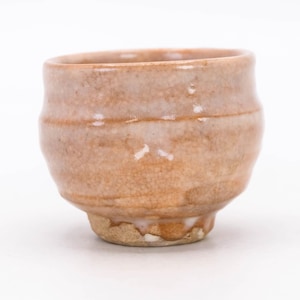 Japanese Sake cup Hagi ware Guinomi