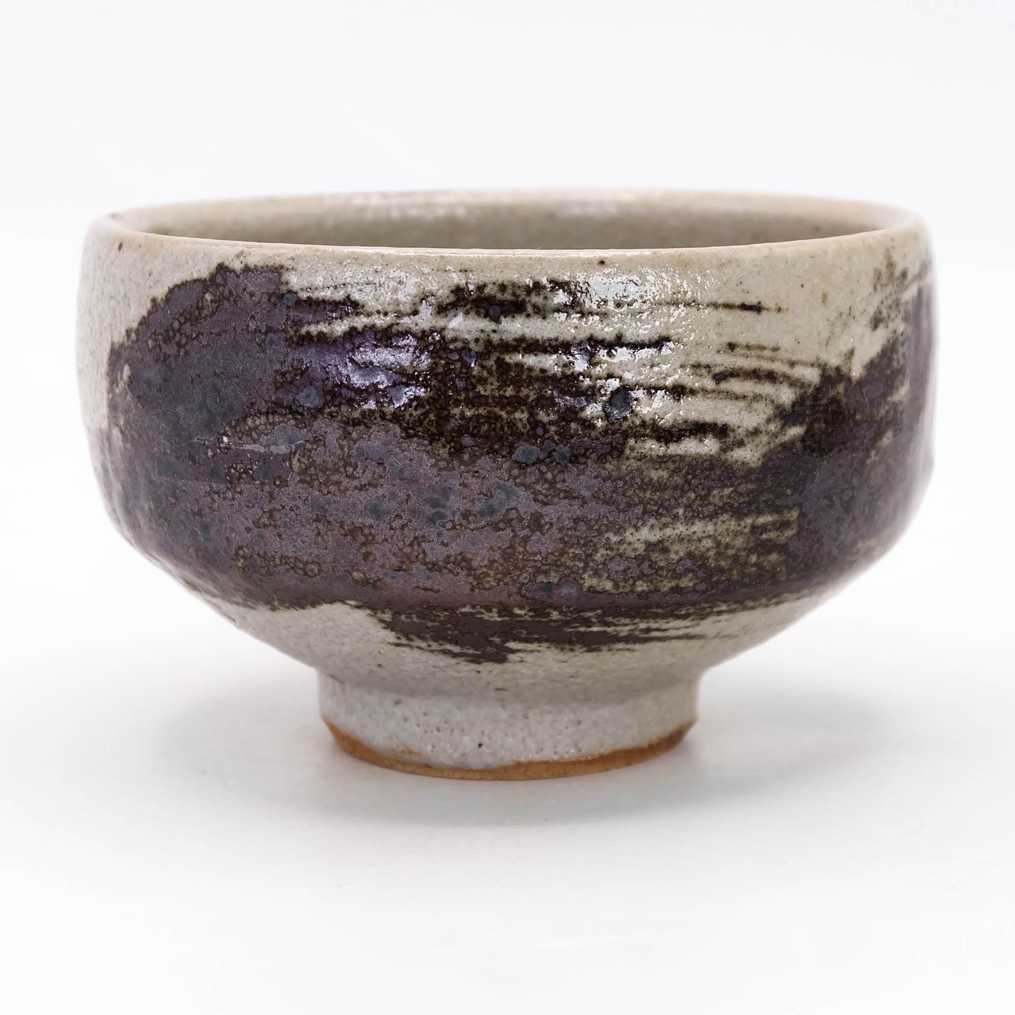 茶わん 益子焼 村田玄 鉄絵刷毛目 - Etsy 日本