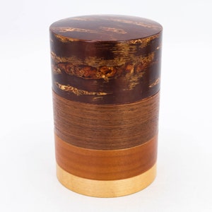 Chazutsu Cherry tree bark Tea caddy Sakura bark Tea caddies, Nippon2You