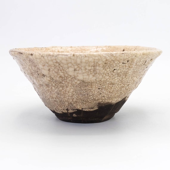 Antique Japanese Pottery Bowl Shino Ware - Etsy