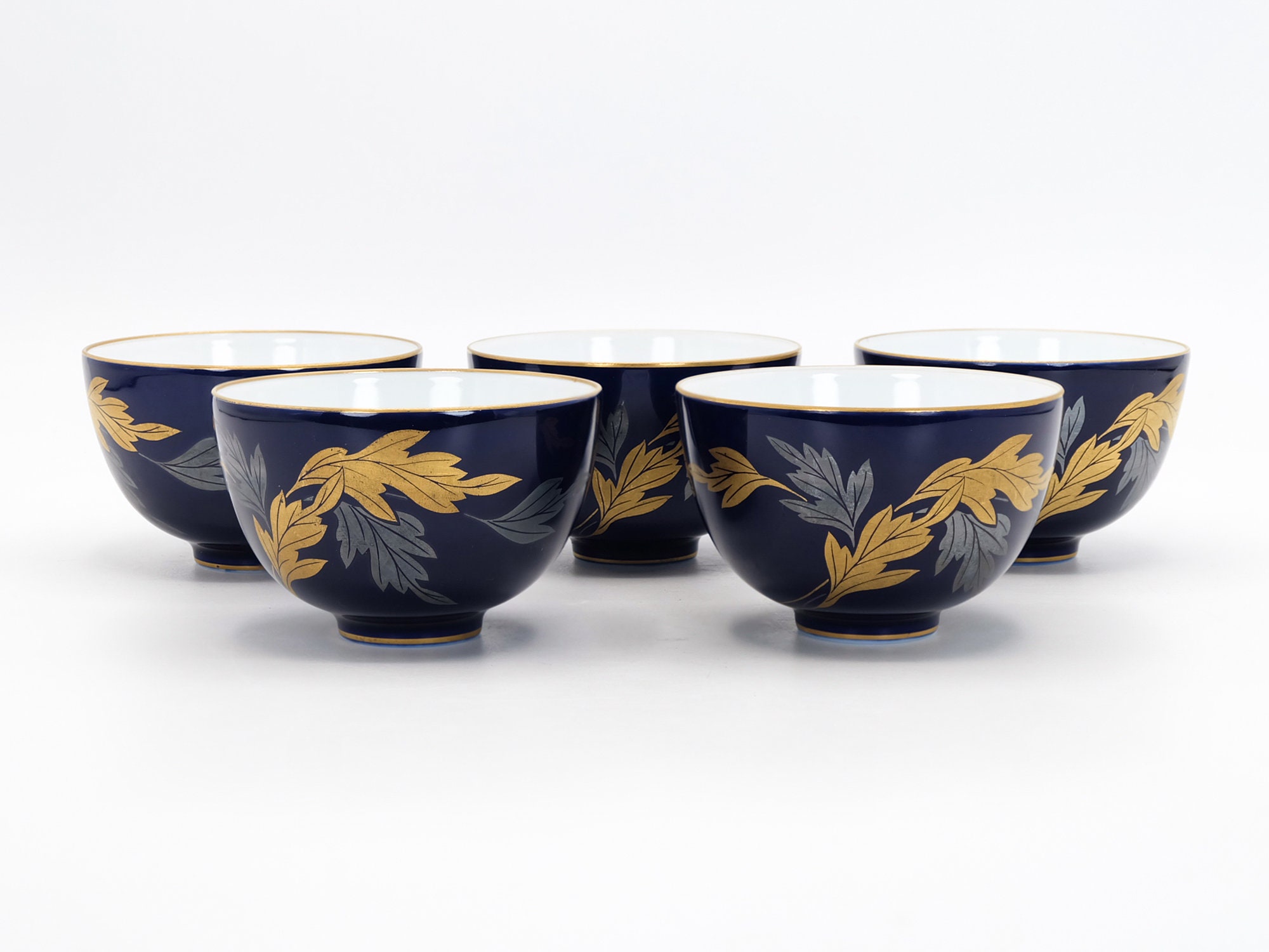 香蘭社 有田焼 湯呑み コバルトブルー磁器 湯のみセット - Etsy 日本