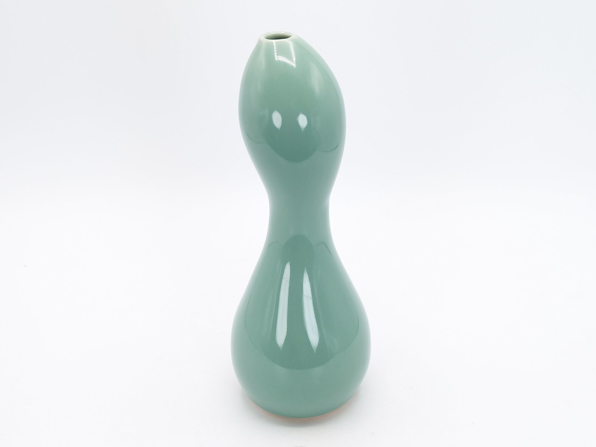 青磁花瓶 ひょうたん瓢箪型 加藤實作 京焼花瓶花入、Nippon2You 青磁花瓶 ひょうたん瓢箪型 加藤實作 京焼花瓶花入、Nippon2You