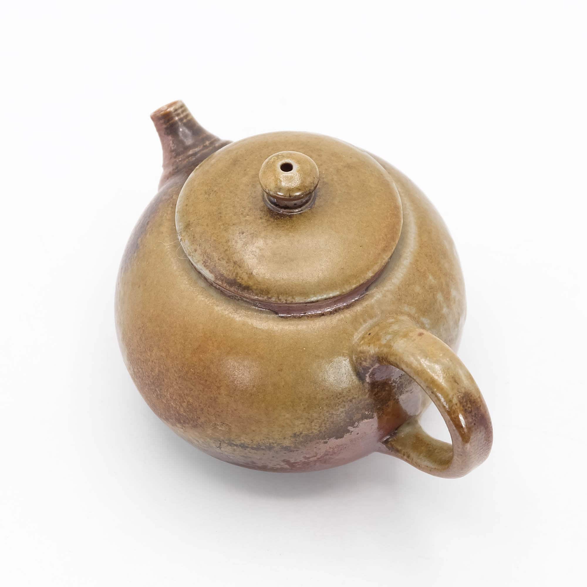 Ushirode Kyusu Teapot 190ml Bizen Ware Goma, Nippon2you - Etsy