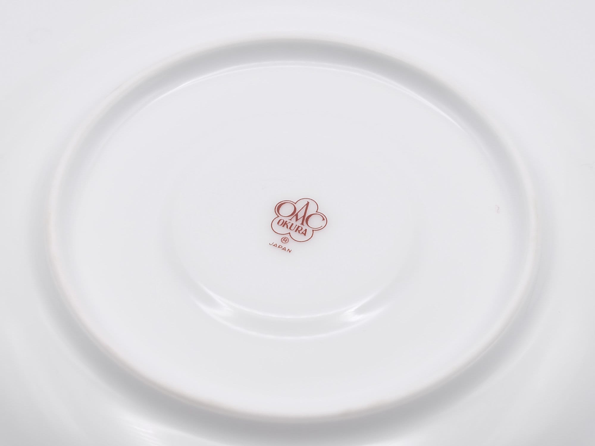 Okura Art China Cup and Saucer Set Blue Rose Okazome Okura Art China Cup and Saucer Set Blue Rose Okazome
