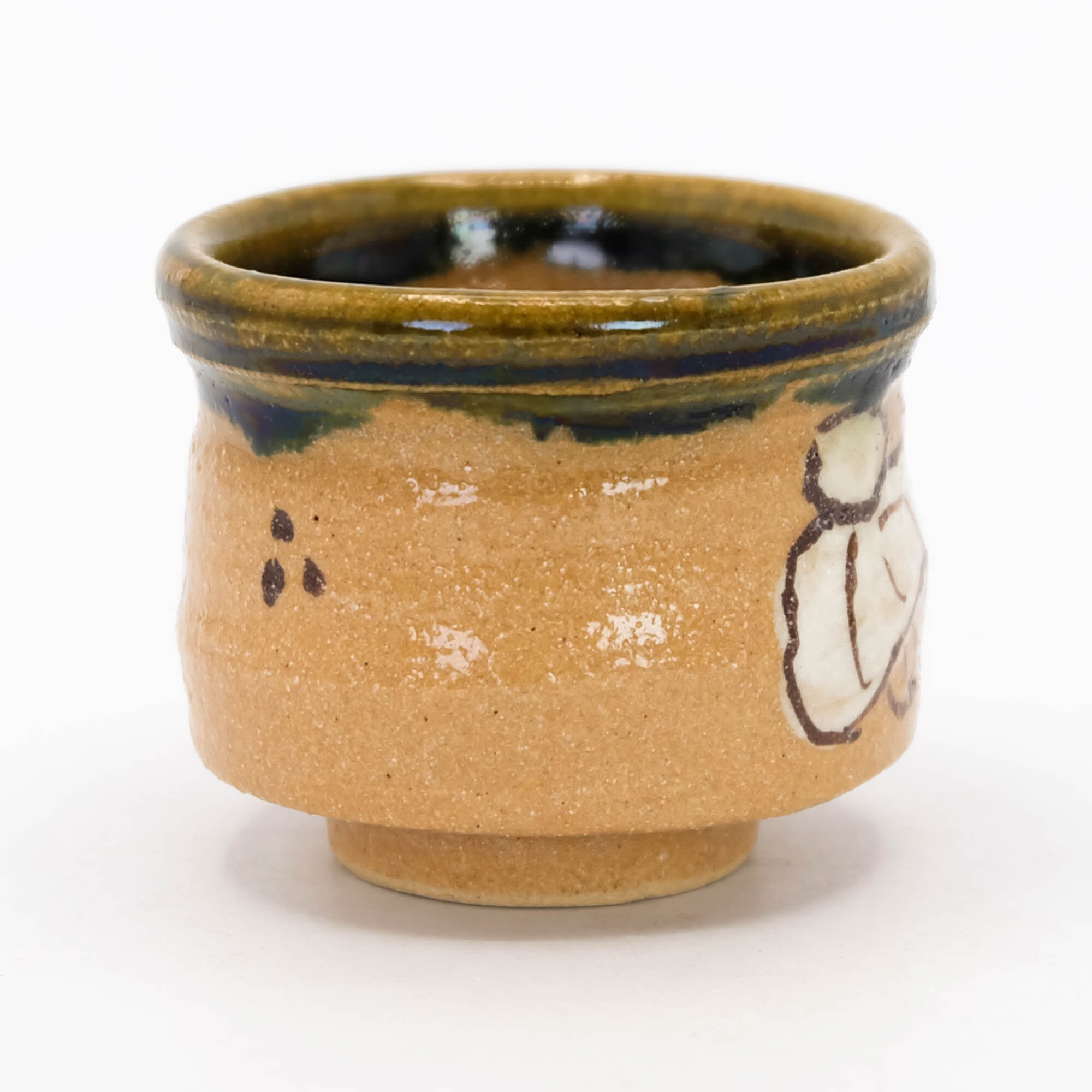 鳴海織部ぐい呑 織部焼 - Etsy 日本