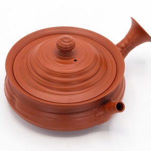 Kyusu Teapot 250ml Shudei Red clay Tokoname ware by Maekawa Shuzo