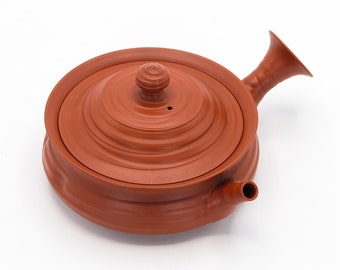 Kyusu Teapot 250ml Shudei Red clay Tokoname ware by Maekawa Shuzo