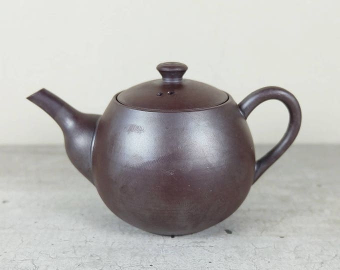 Vintage Japanese Teapot of Banko Ware Purple Clay Banko Yaki Etsy