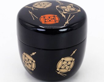 Natsume Tea caddy Shippo Pine needle design Matcha Tea caddies, Nippon2You