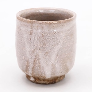 Japanese Tea cup 180ml Kohiki White Slip glaze Yunomi Teacup