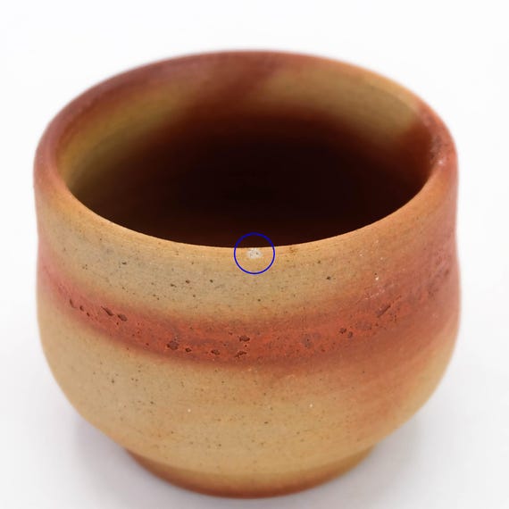 備前焼 ひだすき 陶器 湯飲み 2個セット 備前緋襷(ひだすき)酒器と盃の