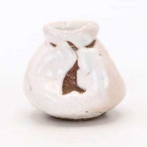 Japansk Hagi Ware liten vas Oni-Hagi