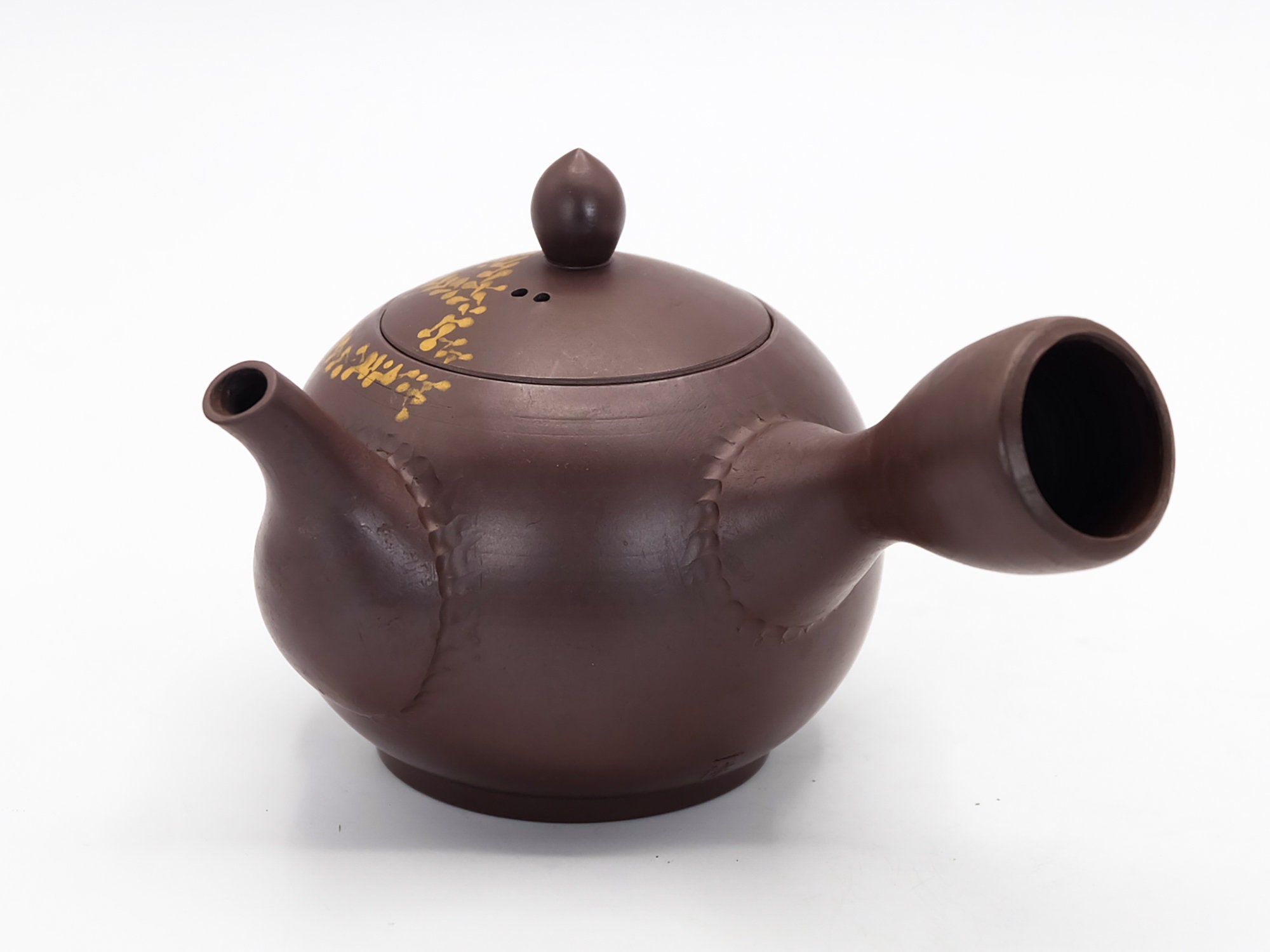 急須 急須 220ml 紫泥 紫泥藤文 藤井一休作 萬古焼、Nippon2You - Etsy