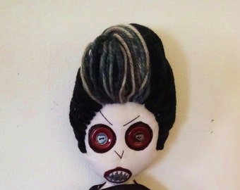 Vampire Doll, Collectors Horror OOAK Doll, Halloween