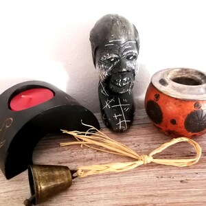 African Voodoo Papa Legba Offering Station (I will cover any applicable USA tariffs